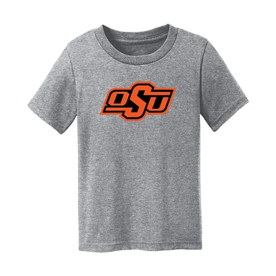 Infant Chad & Jake Heather Gray Oklahoma State Cowboys Primary Logo T-Shirt