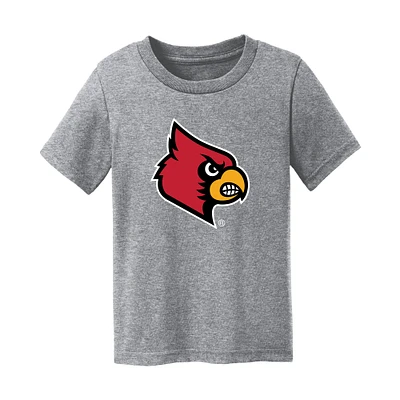Infant Chad & Jake Heather Gray Louisville Cardinals Primary Logo T-Shirt