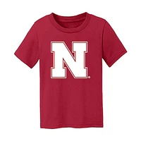 Infant Chad & Jake Scarlet Nebraska Huskers Primary Logo T-Shirt