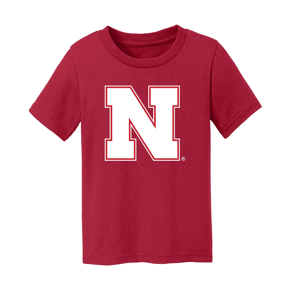 Infant Chad & Jake Scarlet Nebraska Huskers Primary Logo T-Shirt