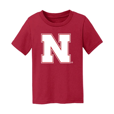 Infant Chad & Jake Scarlet Nebraska Huskers Primary Logo T-Shirt