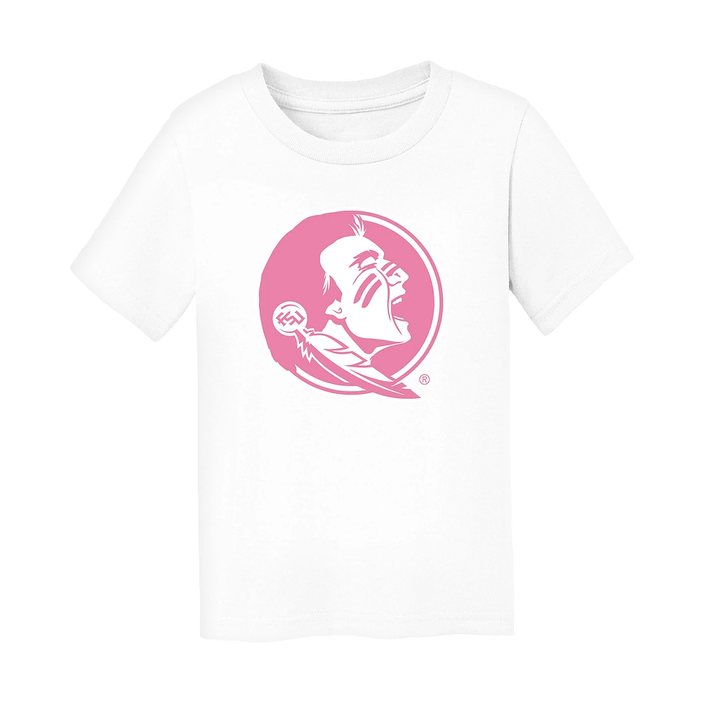Infant Chad & Jake White Florida State Seminoles Primary Logo T-Shirt