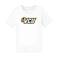 Toddler Chad & Jake White VCU Rams Primary Logo T-Shirt