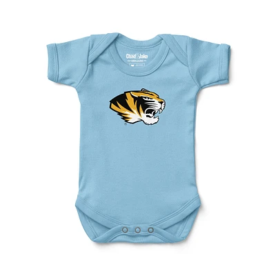 Newborn & Infant Chad Jake Light Blue Missouri Tigers Secondary Logo Bodysuit