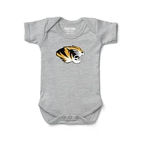 Newborn & Infant Chad Jake Heather Gray Missouri Tigers Secondary Logo Bodysuit