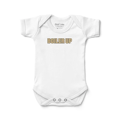 Newborn & Infant Chad Jake Purdue Boilermakers Boiler Up Logo Bodysuit
