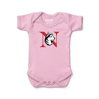 Newborn & Infant Chad Jake Northeastern Huskies Primary Logo Bodysuit
