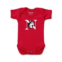 Newborn & Infant Chad Jake Northeastern Huskies Primary Logo Bodysuit