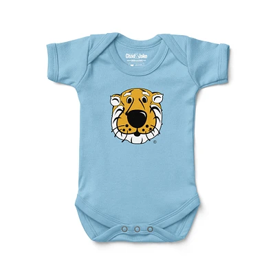 Newborn & Infant Chad Jake Light Blue Missouri Tigers Mascot Logo Bodysuit