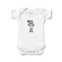 Newborn & Infant Chad Jake TCU Horned Frogs Basketball Logo Bodysuit