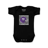 Newborn & Infant Chad Jake TCU Horned Frogs Retro Bodysuit