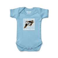 Newborn & Infant Chad Jake Light Blue VCU Rams Retro Bodysuit