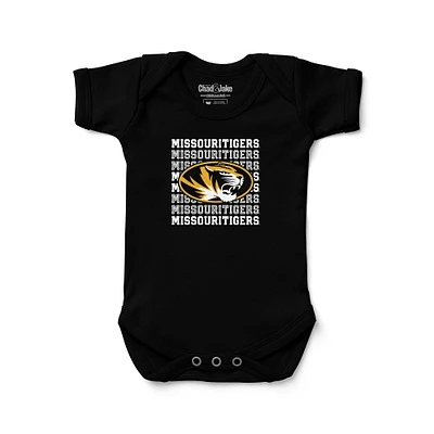 Newborn & Infant Chad Jake Missouri Tigers Retro Bodysuit