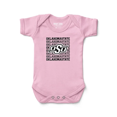 Newborn & Infant Chad Jake Oklahoma State Cowboys Retro Bodysuit