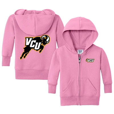 Infant Chad & Jake VCU Rams Primary Logo Full-Zip Hoodie