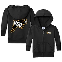 Infant Chad & Jake VCU Rams Primary Logo Full-Zip Hoodie