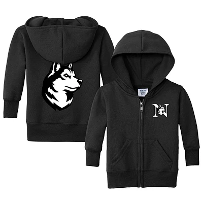 Infant Chad & Jake Northeastern Huskies Primary Logo Full-Zip Hoodie