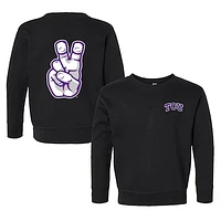 Toddler Chad & Jake TCU Horned Frogs Primary Logo Pullover Sweatshirt