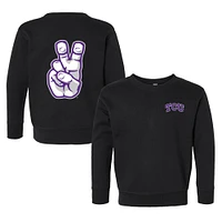 Toddler Chad & Jake TCU Horned Frogs Primary Logo Pullover Sweatshirt
