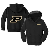 Toddler Chad & Jake Black Purdue Boilermakers Primary Logo Pullover Hoodie