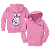 Toddler Chad & Jake TCU Horned Frogs Primary Logo Pullover Hoodie