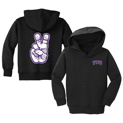 Toddler Chad & Jake TCU Horned Frogs Primary Logo Pullover Hoodie