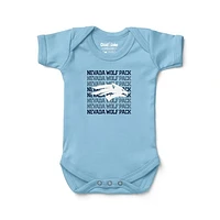 Newborn & Infant Chad Jake Light Nevada Wolf Pack Retro Bodysuit