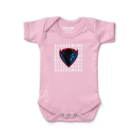 Newborn & Infant Chad Jake Light Pink DePaul Blue Demons Retro Bodysuit