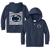 Toddler Chad & Jake Navy Penn State Nittany Lions Retro Full-Zip Hoodie