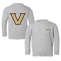Toddler Chad & Jake Heather Gray Vanderbilt Commodores Logo Pullover Sweatshirt