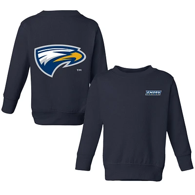 Toddler Chad & Jake Navy Emory Eagles Logo Pullover Sweatshirt
