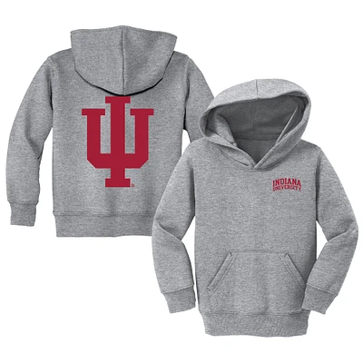 Toddler Chad & Jake Heather Gray Indiana Hoosiers Pullover Hoodie
