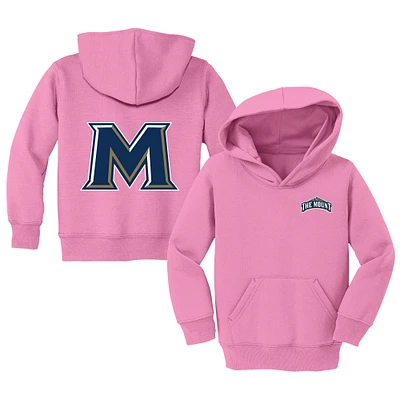 Toddler Chad & Jake Pink Mount St. Mary's Mountaineers Pullover Hoodie