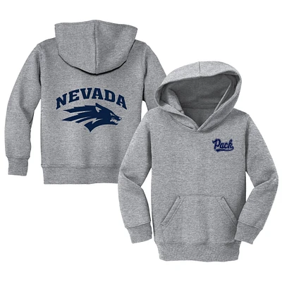 Toddler Chad & Jake Heather Gray Nevada Wolf Pack Pullover Hoodie