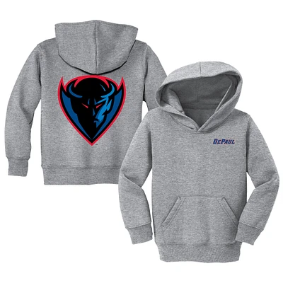 Toddler Chad & Jake Heather Gray DePaul Blue Demons Pullover Hoodie