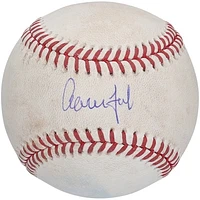 Aaron Judge New York Yankees Autographed Game-Used Baseball vs. Toronto Blue Jays on August 4, 2024 - Single