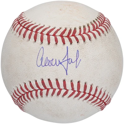 Aaron Judge New York Yankees Autographed Game-Used Baseball vs. Los Angeles Angels on August 7, 2024 - Game Two of Doubleheader - Single