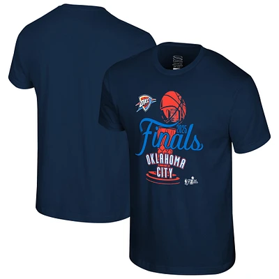 Unisex Stadium Essentials  Navy Oklahoma City Thunder 2025 NBA Finals Cruise T-Shirt