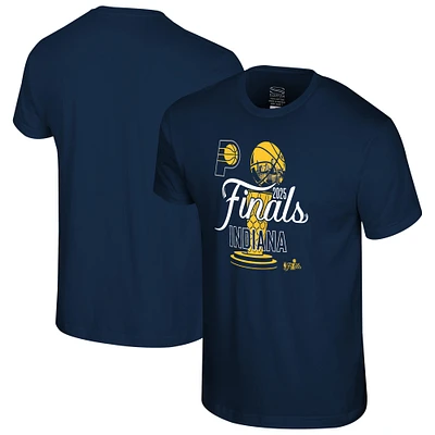 Unisex Stadium Essentials  Navy Indiana Pacers 2025 NBA Finals Cruise T-Shirt
