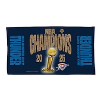 WinCraft Oklahoma City Thunder 2025 NBA Finals Champions Locker Room 22" x 42" Double-Sided Celebration Towel