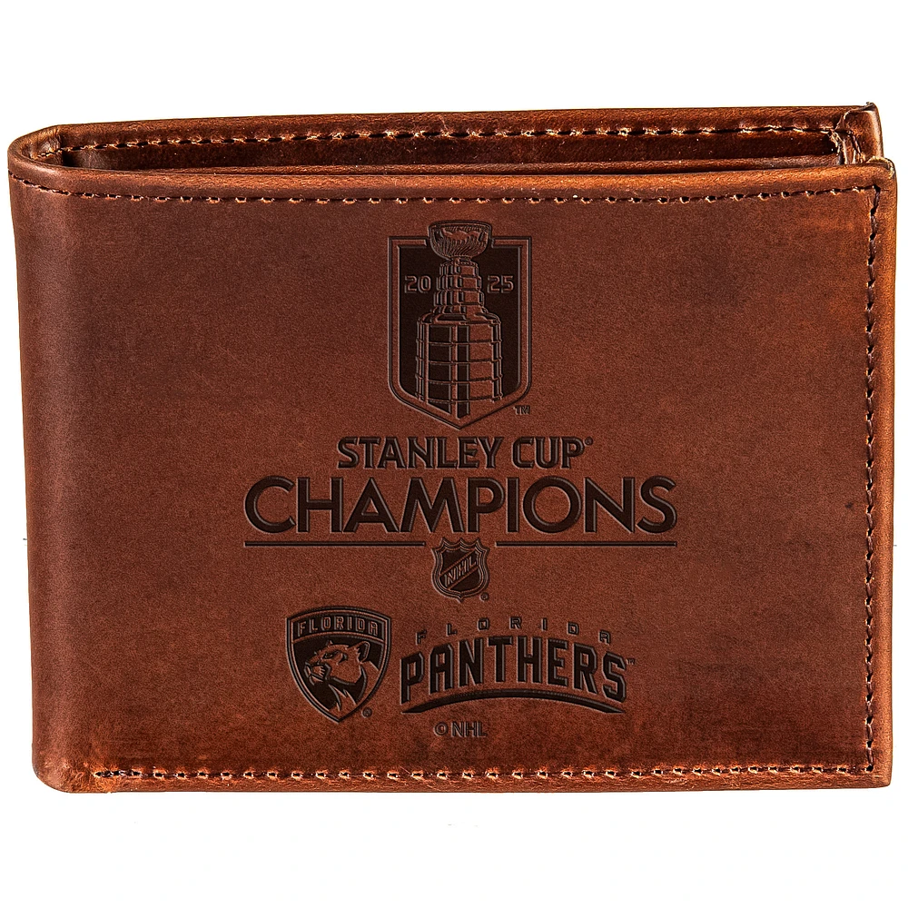 Florida Panthers 2025 Stanley Cup Champions Bi-Fold Wallet