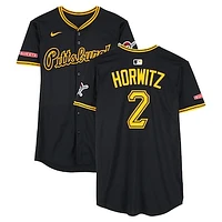 Spencer Horwitz Pittsburgh Pirates Game-Used #2 Black Nike Jersey vs. Philadelphia Phillies on May 17, 2025