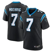 Men's Nike Trevon Moehrig  Black Carolina Panthers Team Game Jersey