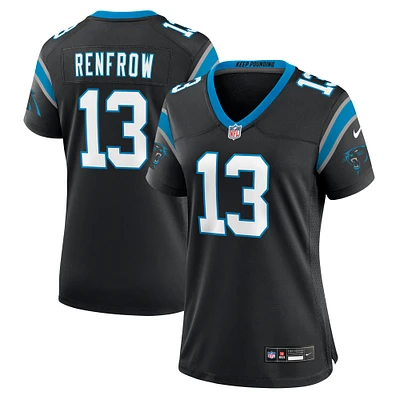 Women's Nike Hunter Renfrow  Black Carolina Panthers Team Game Jersey