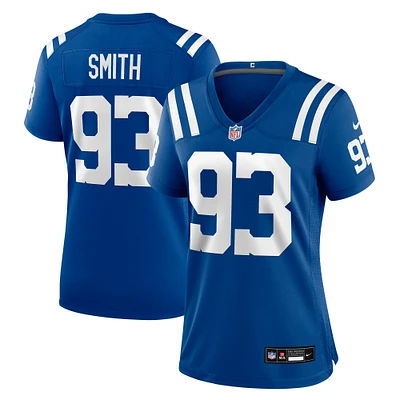 Women's Nike Tim Smith  Royal Indianapolis Colts Team Game Jersey