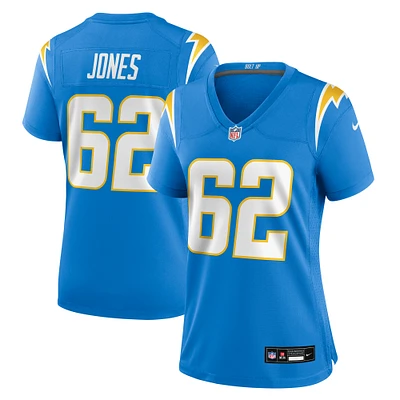 Women's Nike Nash Jones  Powder Blue Los Angeles Chargers Team Game Jersey
