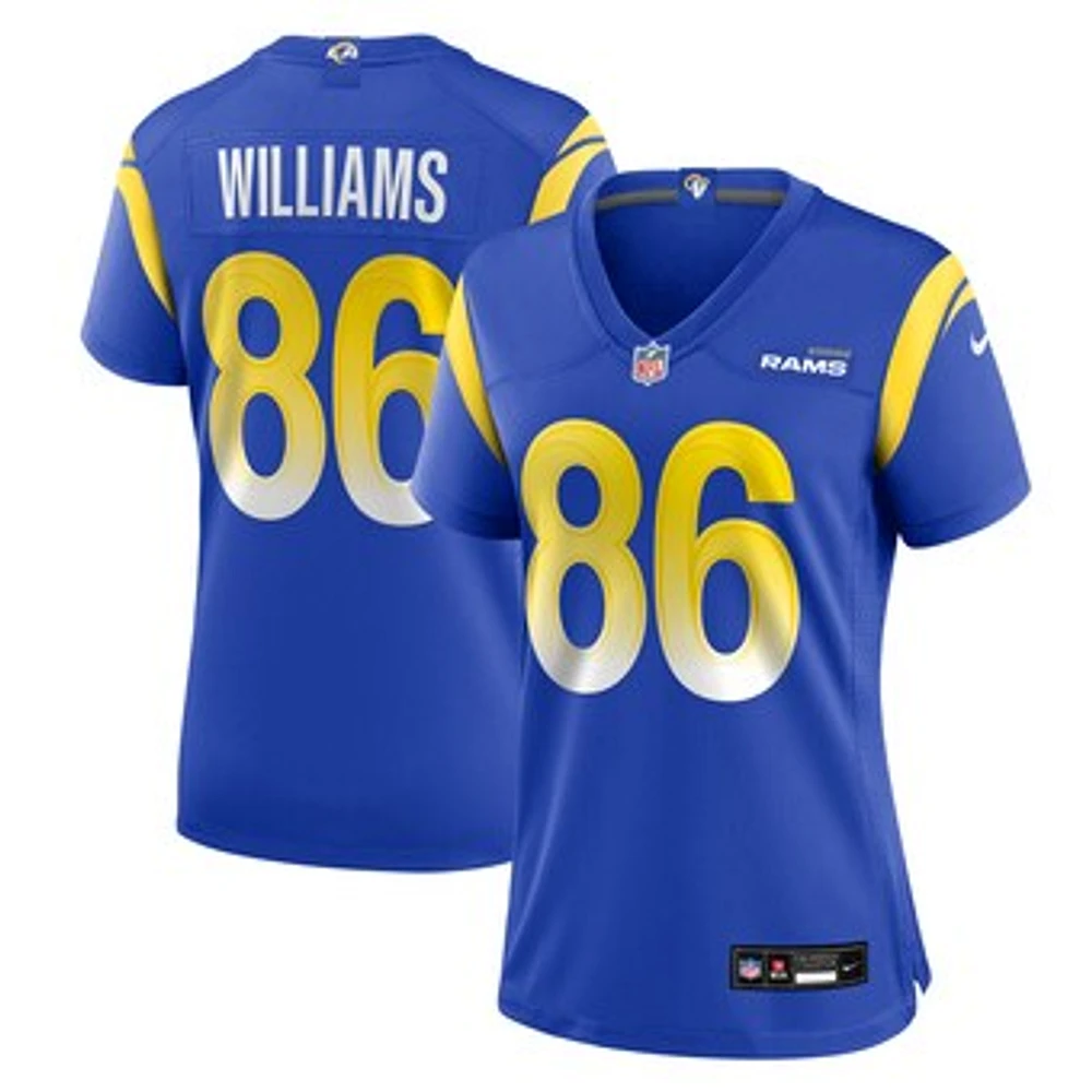 Women's Nike Mario Williams  Royal Los Angeles Rams Team Game Jersey
