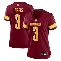 Women's Nike Will Harris  Burgundy Washington Commanders Team Game Jersey