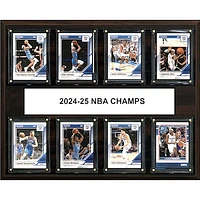 Oklahoma City Thunder 2025 NBA Finals Champions 12" x 15" Eight-Card Plaque