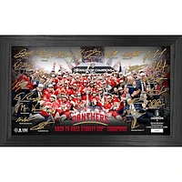 Highland Mint Florida Panthers 2025 Stanley Cup Champions 12'' x 20'' Tradition Signature Frame
